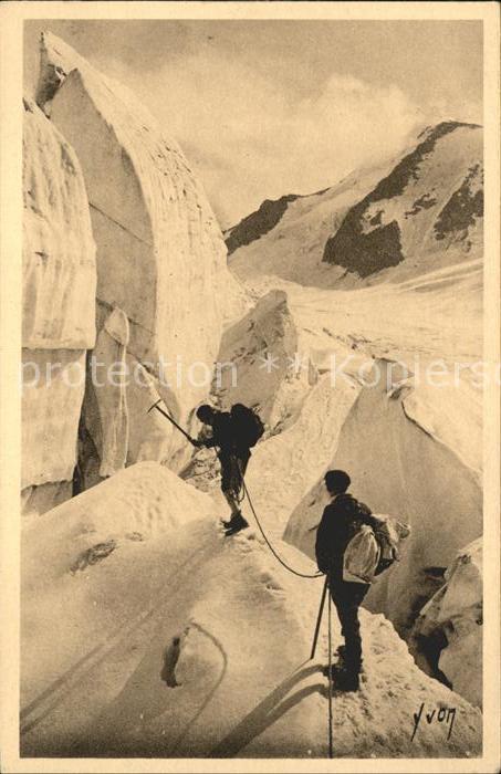 Gletscher Tre la Tete Mont-Blanc
