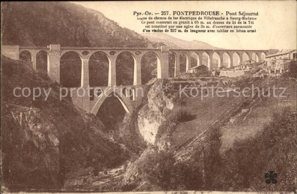 Viadukte Viaduc Fontpedrouse Pont Sejourne
