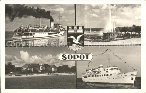 Dampfer Oceanliner Mazowsze Sopot