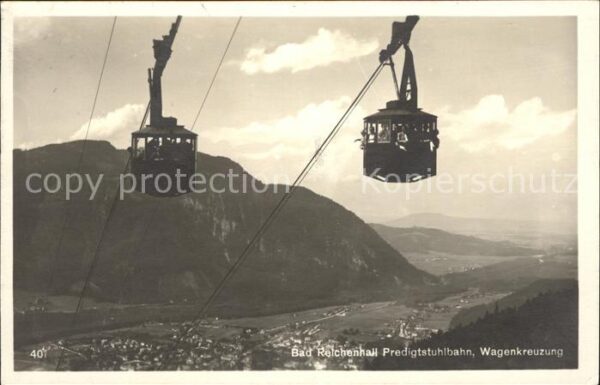 Seilbahn Bad Reichenhall Predigtstuhlbahn Wagenk