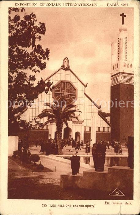 Exposition Coloniale Internationale Pari Missions Catholiques
