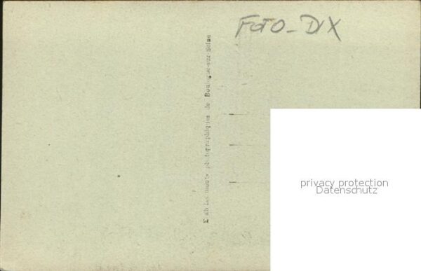 Verlag DIX Paris Nr. 5025 Paris Notre Dame Jardin Abside – Bild 2