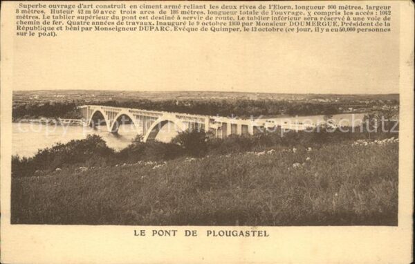 Bruecken Bauwerke Pont de Plougastel