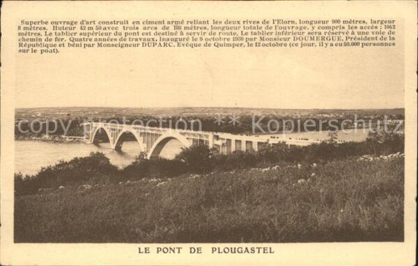 Bruecken Bauwerke Pont de Plougastel