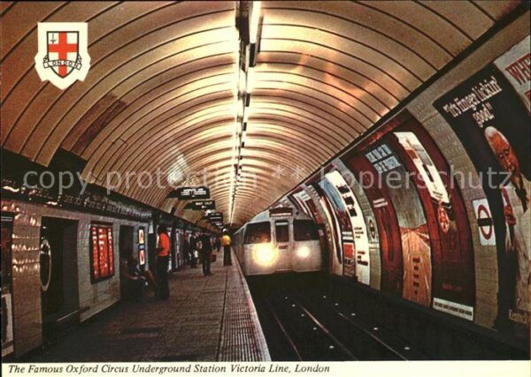 U-Bahn Subway Underground Oxford Circus Underground Station Victo
