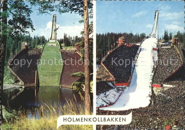 Ski-Flugschanze Holmenkollbakken Oslo Norway Ski Jump