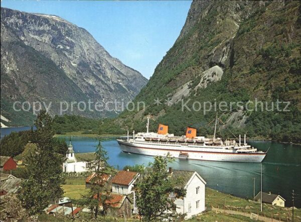 Dampfer Oceanliner Norway Bakka