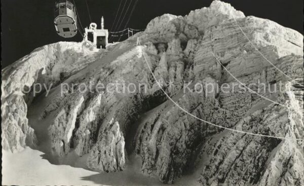 Seilbahn Säntis Bergstation Fernsehsender