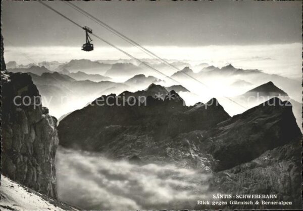Seilbahn Säntis Glärnisch Berneralpen