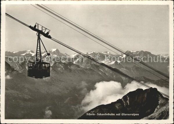Seilbahn Säntis Glarneralpen