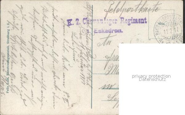 Trachten Alsace Kinder Stempel K.2. Chevauleger Regimen – Bild 2