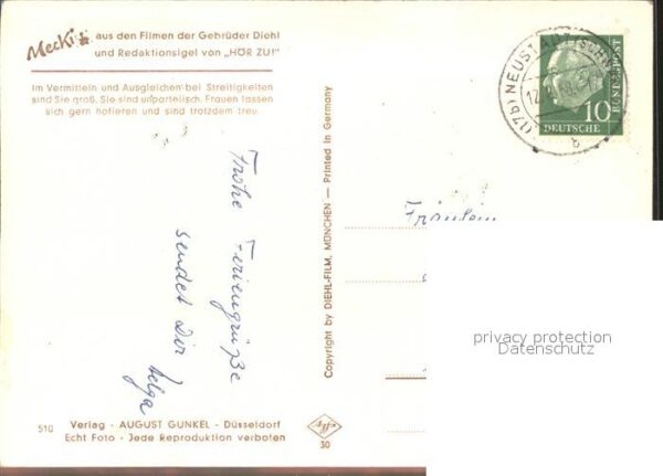 Mecki Nr. 510 Sterzeichen Waage Wippe – Bild 2