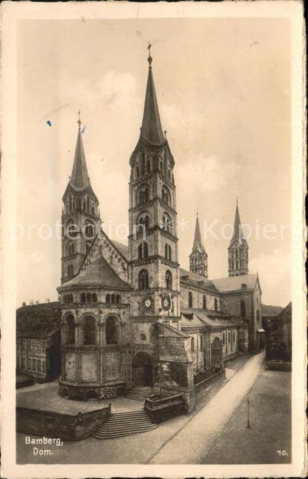 Bamberg Dom Bahnpost