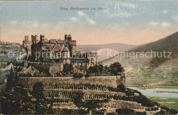 Trechtingshausen Burg Reichenstein Rhein
