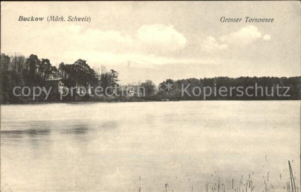 Buckow Maerkische Schweiz Grosser Tornowsee