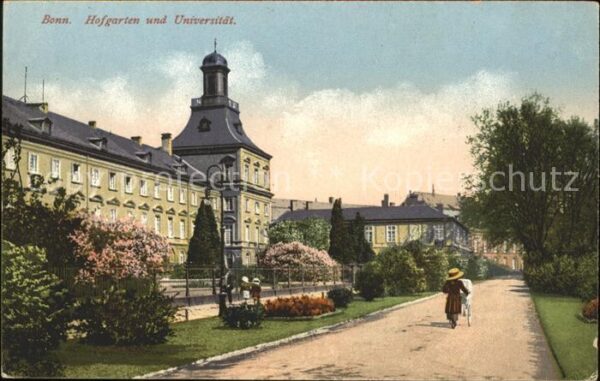 Bonn Rhein Hofgarten und Universit
