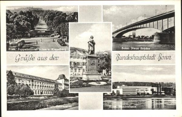 Bonn Rhein Poppelsdorfer Allee Kreuzberg Brücke Un