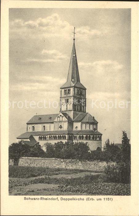 Schwarzrheindorf Doppelkirche 12. Jhdt.