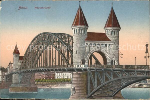 Bonn Rhein Rheinbrücke