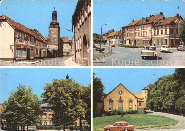 Ballenstedt Oberturm Rudolf Breitscheid Platz Ratha