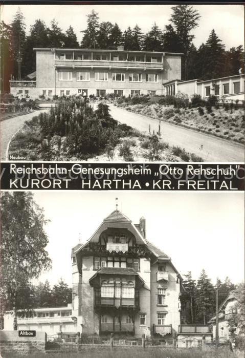 Hartha Tharandt Reichsbahn Genesungsheim Otto Rehschuh