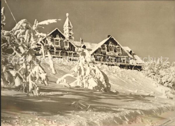 Brotterode HO Gaststätte Grosser Inselsberg Winter