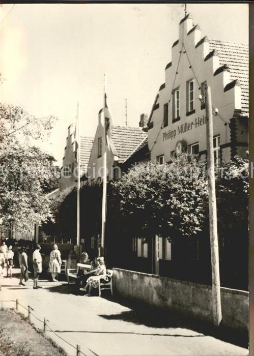 Lubmin Ostseebad Philipp Müller Heim Giebel