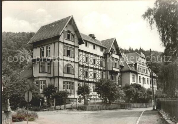 Neustadt Harz Kurhaus Erholungsort der Werktätigen Lu