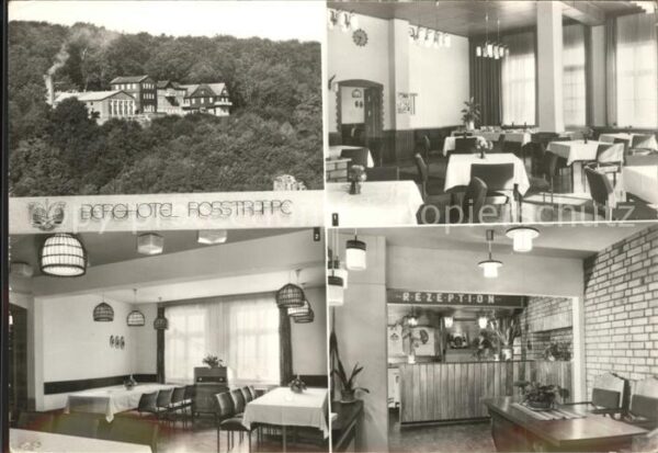 Thale Harz Berghotel Rosstrappe Restaurant
