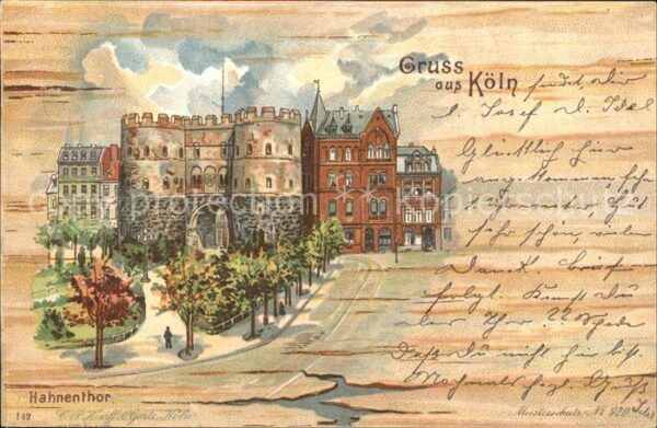 Koeln Rhein Hahnenthor