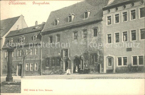 Meissen Elbe Sachsen Domprobstei