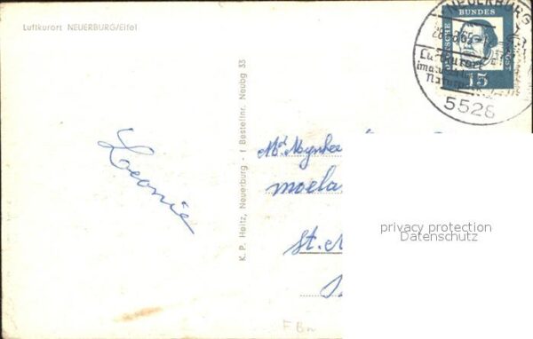 Neuerburg Eifel Teilansicht Luftkurort – Bild 2