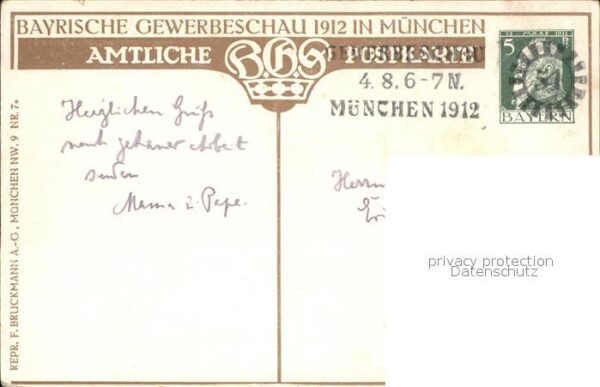 Muenchen Laubengang Theater Cafe Bayrische Gewer – Bild 2