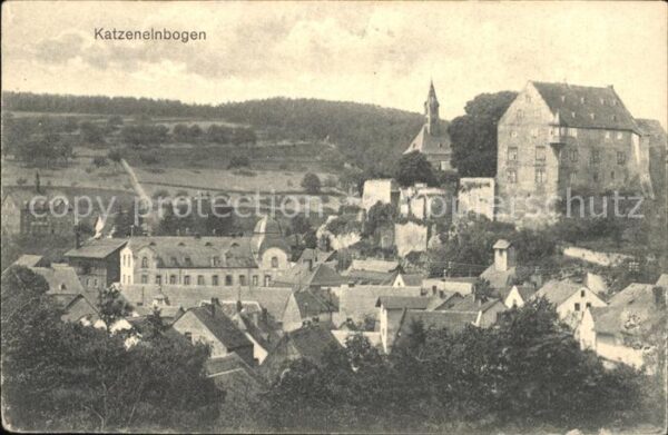 Katzenelnbogen Teilansicht Hotel Bremser Sommerfrische