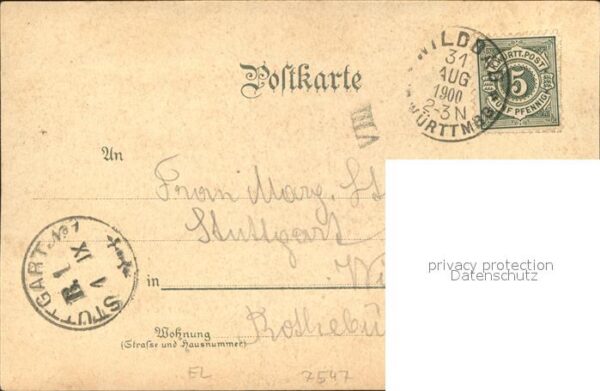 Wildbad Schwarzwald Königliches Karlsbad Inneres Trinkhalle – Bild 2