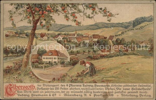Elbersroth Gesamtansicht Obstbaum Pfarrer Ludwig H