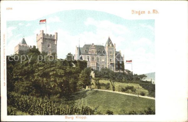 Bingen Rhein Burg Klopp