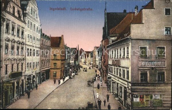Ingolstadt Donau Ludwigstrasse