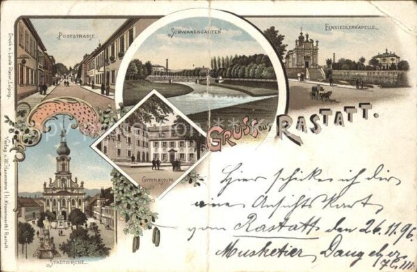 Rastatt Poststrasse Schwanengarten Einsiedlerka
