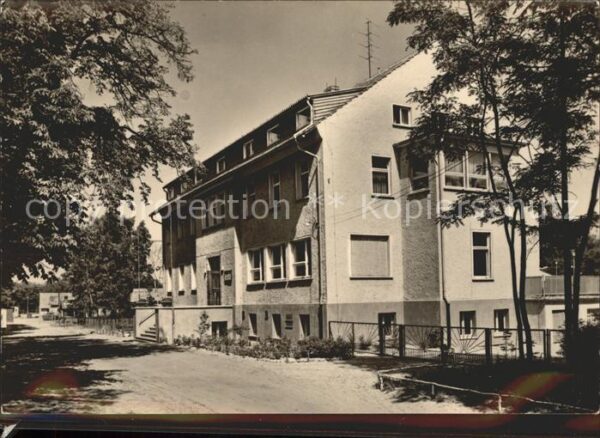 Arendsee Altmark FDGB Erholungsheim Am See Luftkurort