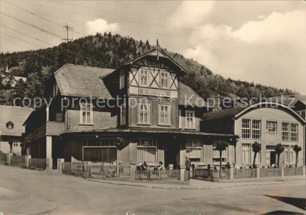 Sitzendorf Thueringen FDGB Erholungsheim Max Kirchner