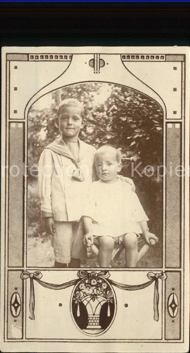 Kinder Child Enfants Matrosenanzug