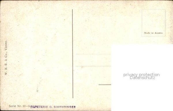 Schlitten Schnee Künstlerkarte G. Lorenz – Bild 2