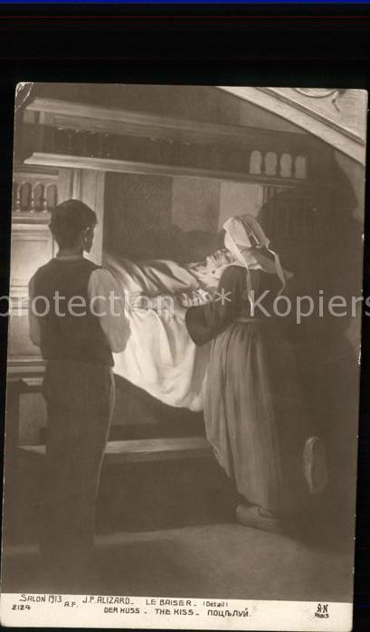 Foto AN Paris (Noyer) Nr. 2124 Der Kuss J.P. Alizard