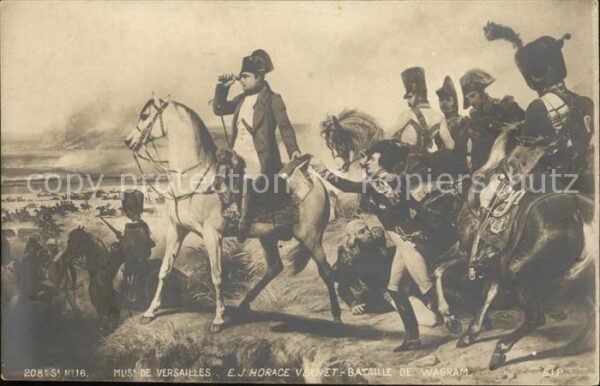Napoleon Bonaparte Bataille de Wagram E.J. Horace Vernet N