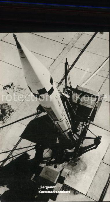 Raketen Sergeant Kurzstreckenrakete