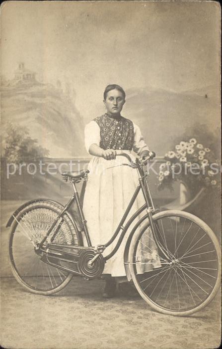 Fahrrad Frau