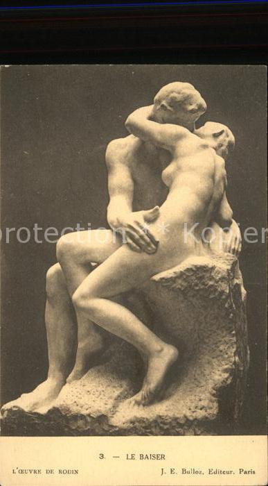 Skulpturen Le baiser