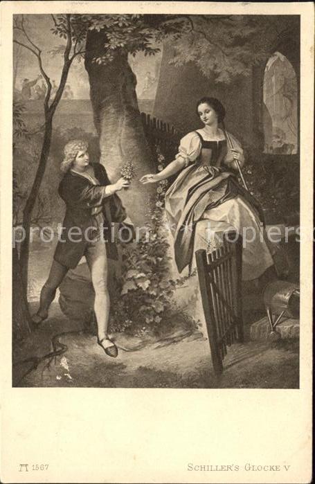 Schiller Friedrich Schiller's Glocke Verlag-F.A. Ackermann