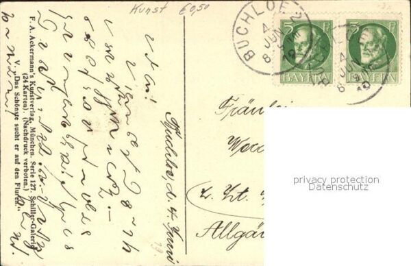 Schiller Friedrich Schiller's Glocke Verlag-F.A. Ackermann – Bild 2